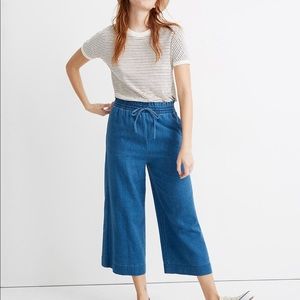 Madewell Smocked Hutson pull on pants